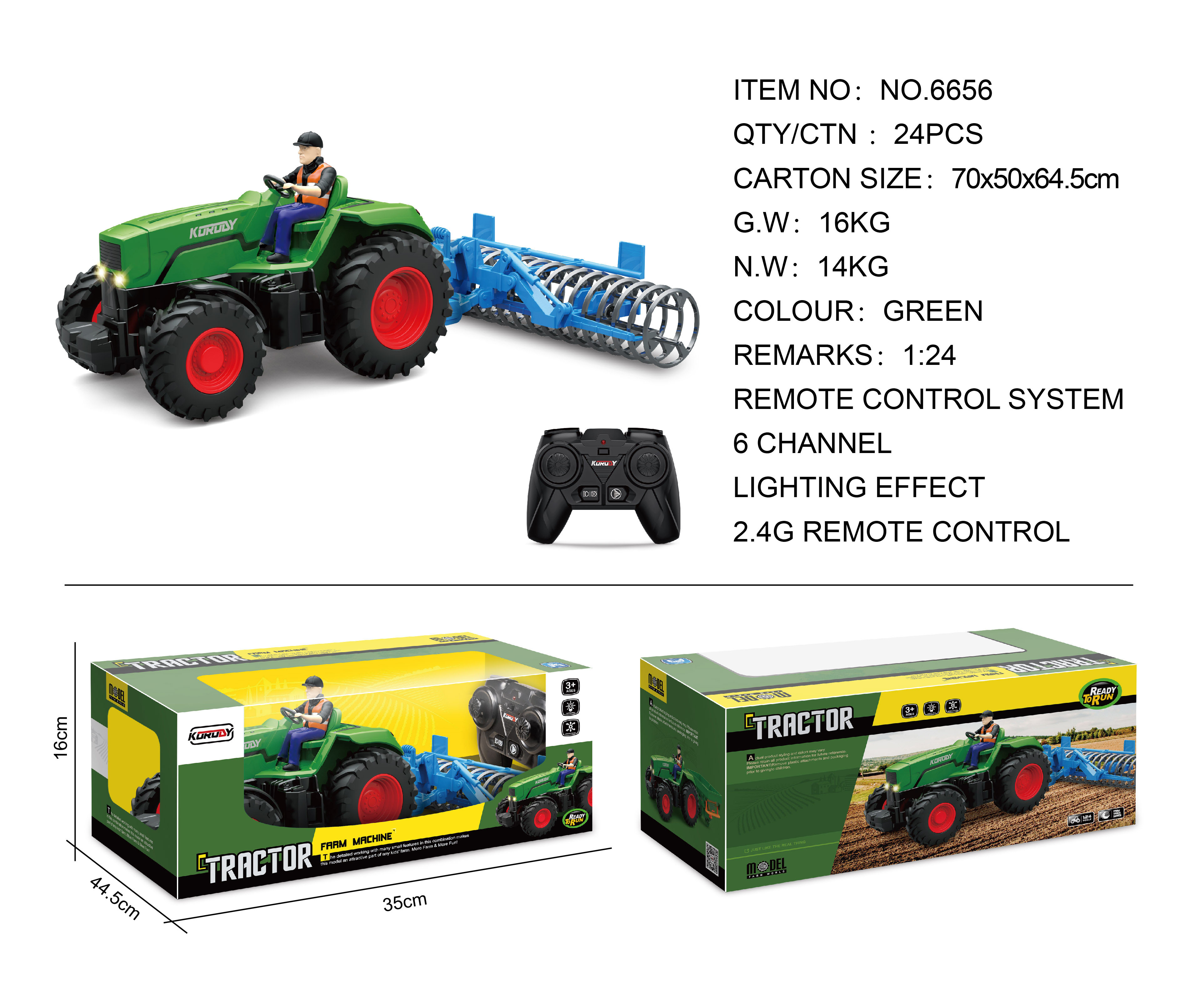 RC Farm Truck
