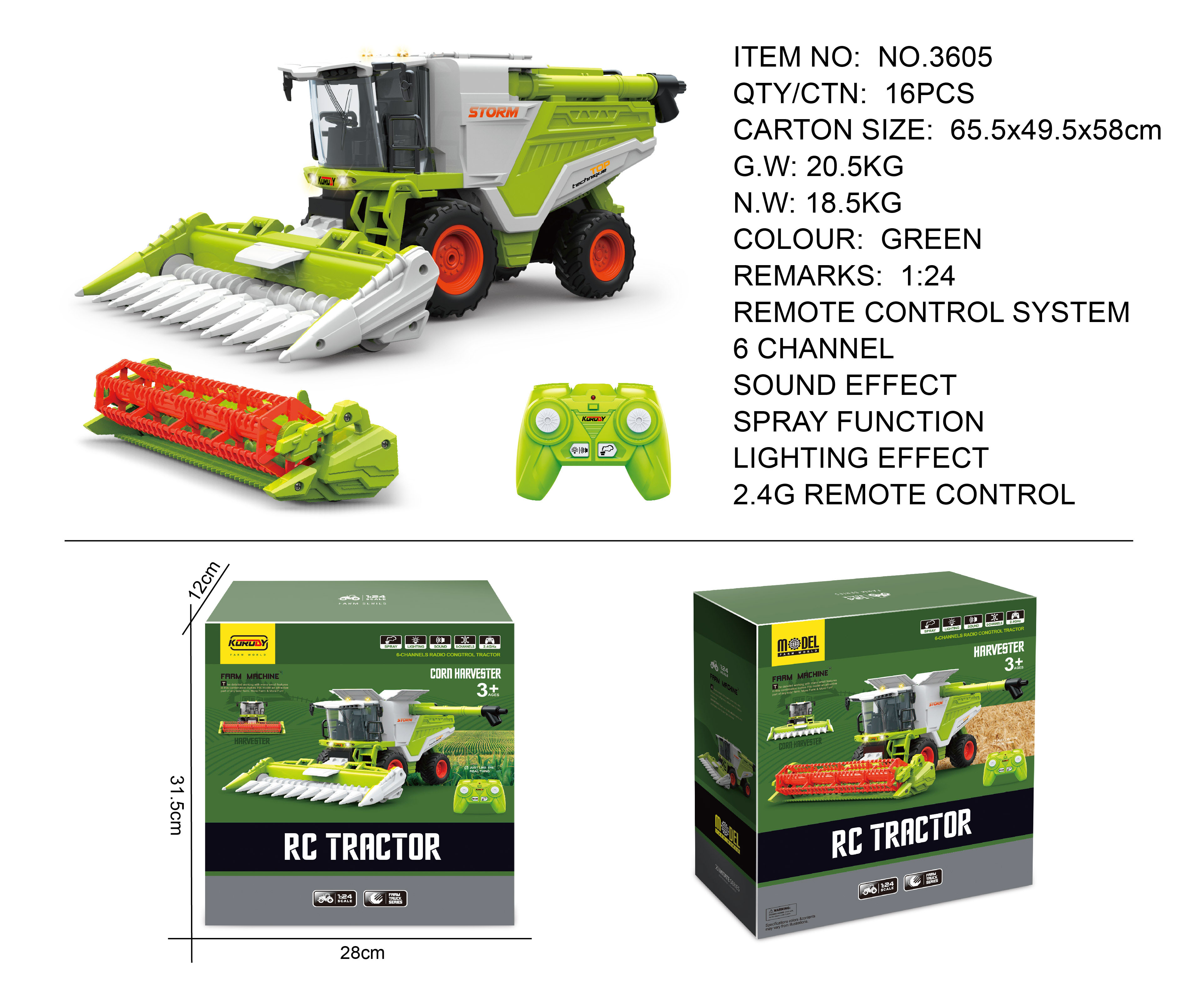 RC Farm Truck