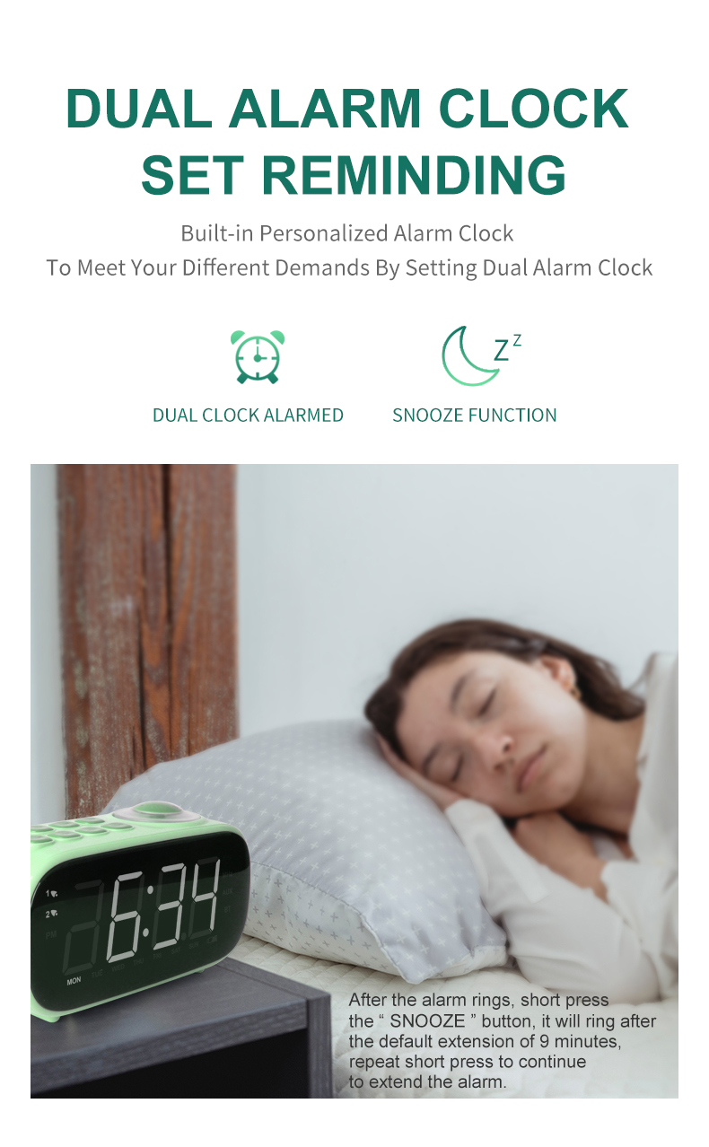 dual alarm clock
