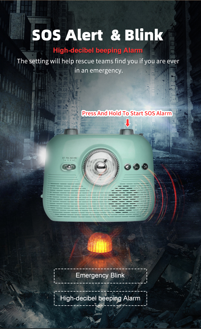 SOS alert&blink
