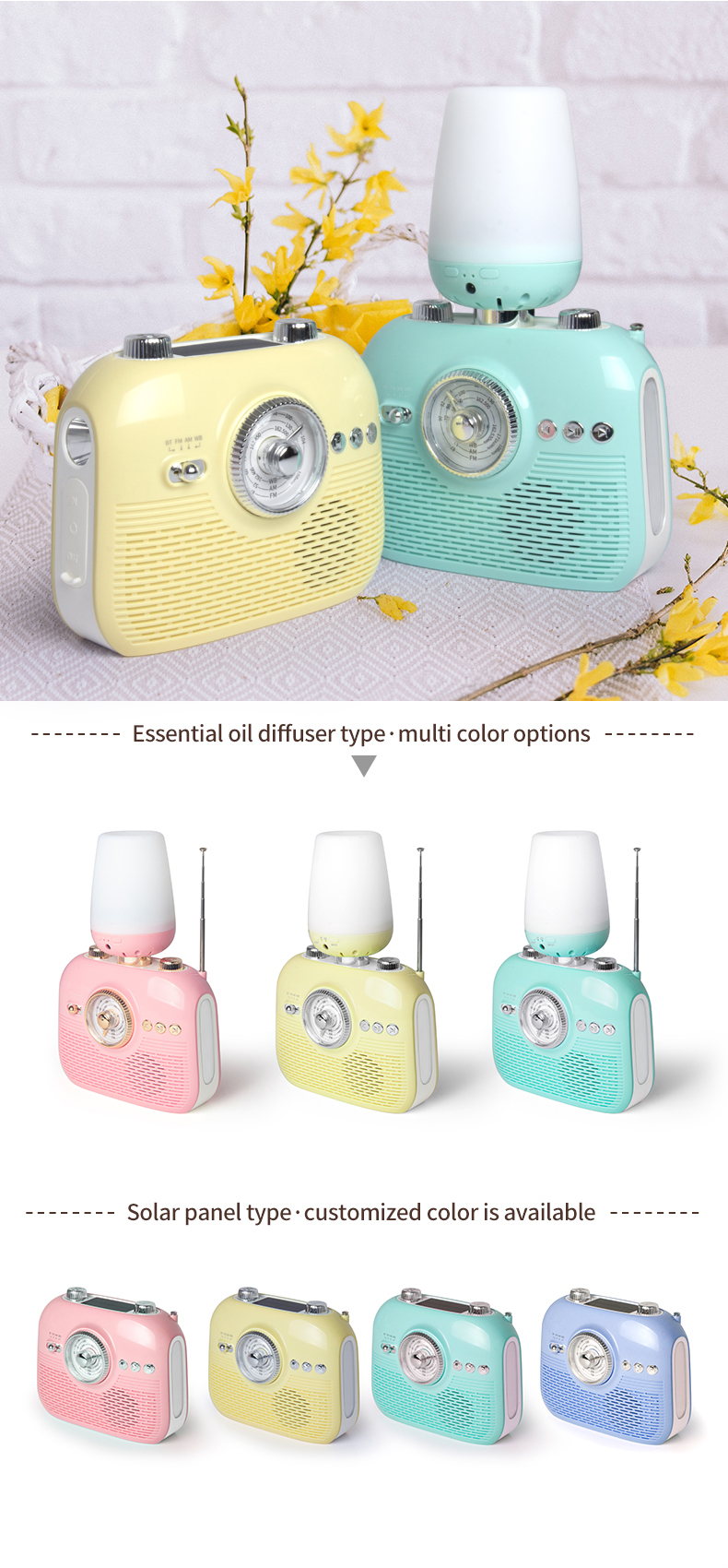 4 colors optional portable radio manufacturer