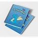 2023 New arrivals back to school cheap A5 spiral notebook hardcover blue color dinosaur cartoon teenager notebooks