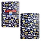 2023 new Simple Style Hardcover Grid Vintage Spiral Binding dairy Notebook With Foil Stamp And Soft Touch Lamination