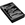 Ink Black Resin Soap Dish
