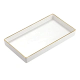gold rim tray