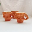 Creative coffee mug 3D personalized body shape porcelain muscle mug cup