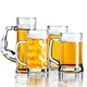 500ml 600ml Glasses Cups Affordable Beer Drinking Glass Mug With Handle