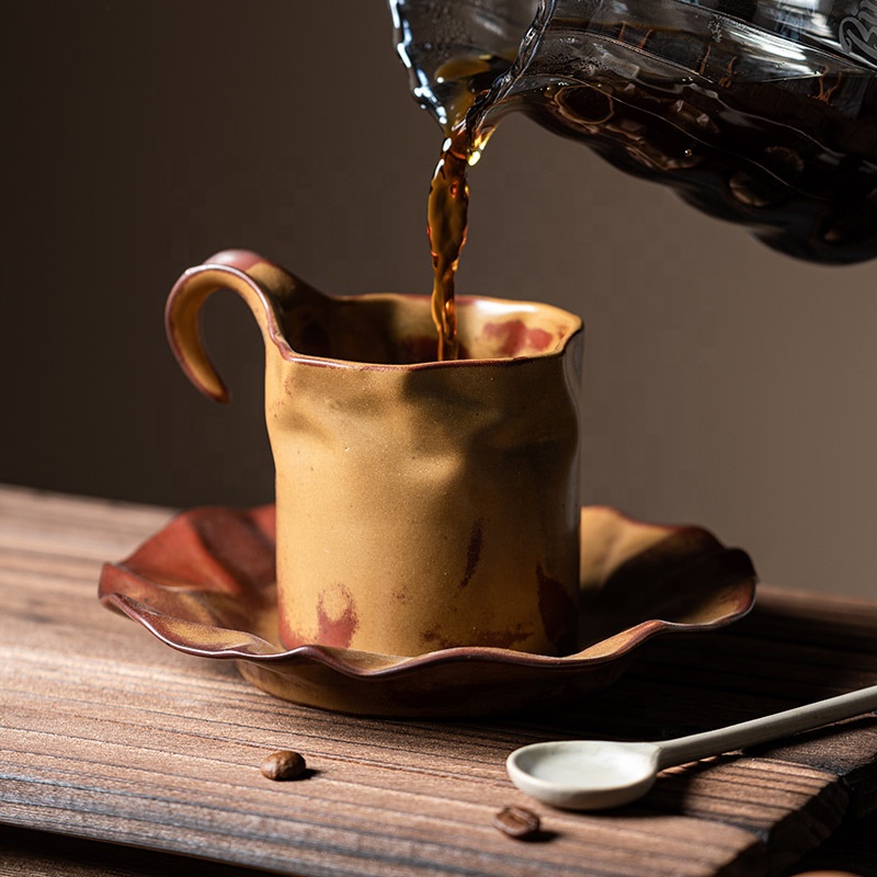 Irregular coffee mug set manufacturer