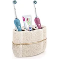 Bathroom Resin Toothbrush Organizer Countertop Tooth Set Storage