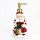 Christmas Santa Claus Hand Soap Dispenser Resin Bathroom Dispenser