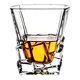 Crystal Whiskey Glasses Thick Bottom Bourbon Glasses Old Fashioned Rocks Glass Tumbler Home Bar Whiskey Gifts