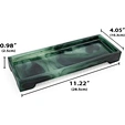 bathroom tray Resin Tray kitchen Catchall Bathroom Countertop Organizer Jewelry Dish storage Serving Tray Decorative Tray