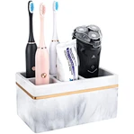 5 Slots Desktop Tooth Brush Gatherer Bathroom Resin Toothbrush Holder