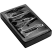 Ink Black Resin Soap Dish