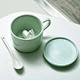 3D Cute Cartoon Miniature Animal Figurine Ceramics Coffee Cup - Baby Pig Inside