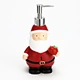 Resin Santa Claus Soap Dispenser Set Bathroom Countertops Lotion Dispenser
