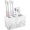 Bathroom Toothbrush Storage Resin Tabletop Tooth Set Holder