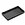 Popular high quality plate / wholesale marble serving black tray with gold rim