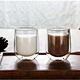 Borosilicate Glass Double Wall Cup Milk Coffee Glass Cup