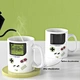 Color changing mug ceramic white sublimation custom ceramic mug temperature sensitive color changing black coffee mug