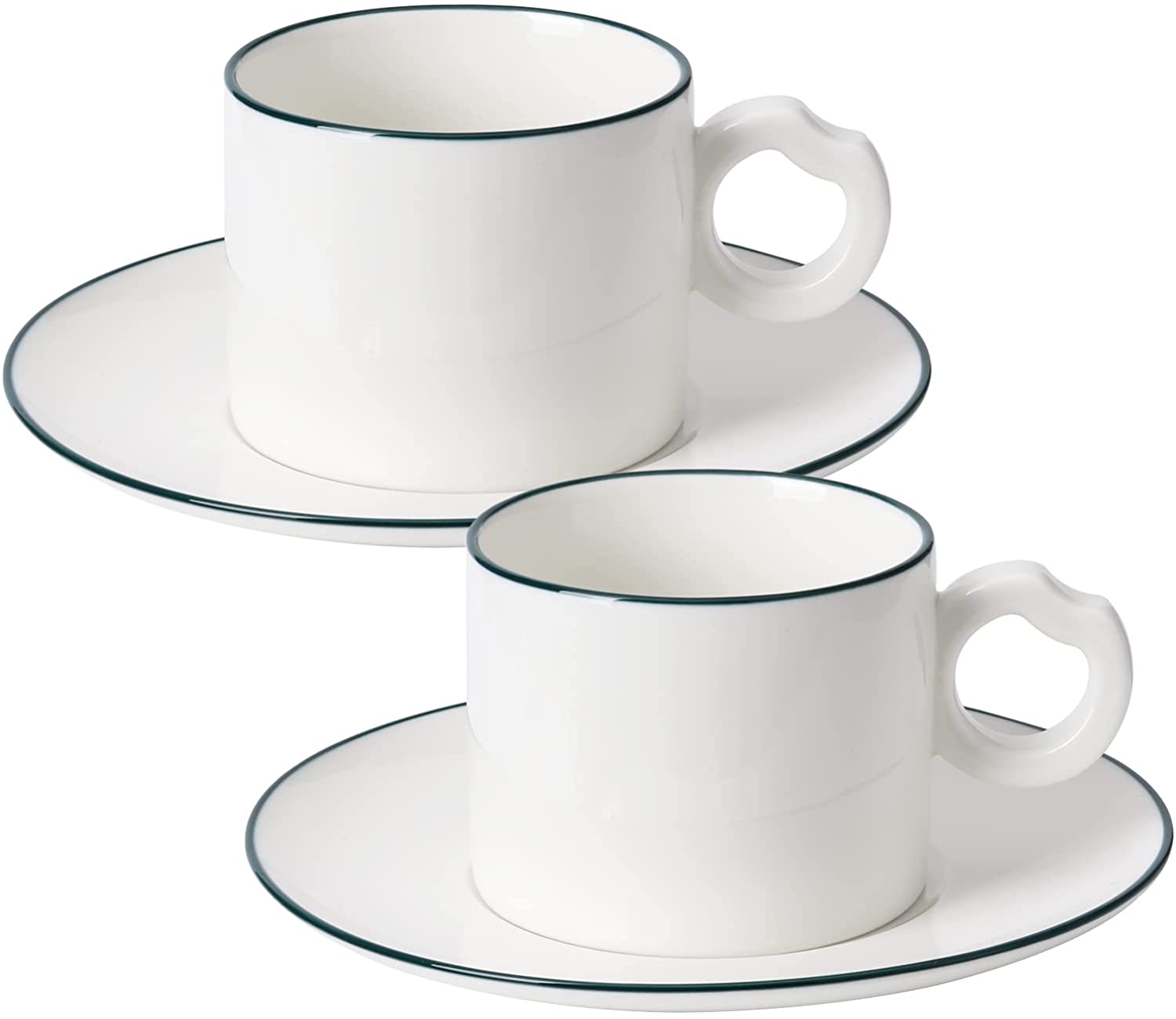 White Ceramic tea cup set manufacturer