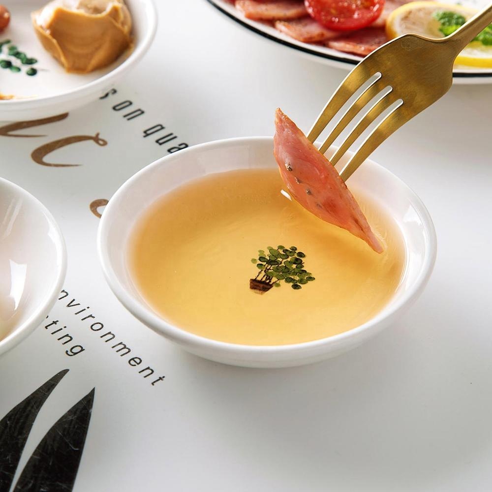 Household Soy Saucer porcelain dishes manufacturer