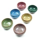 Glazed Ceramic Candle Jar Lanterns Candle Cup Candle Holders Small Size