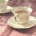 porcelain mug with saucer