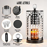 Candle Warmer Lamp 
Candle Lamp Warmer Crystal Wax Melt Warmer with 2 Bulbs
Electric Candle Warmer with Candle Melter