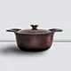 Satin smooth Polished  Natural Non-stick Cast Iron Cookware Casserole Stewing Pot
