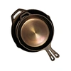 Customized gusseisen pfanne 28cm Polished Bronze Cast Iron Pan Satin Smooth
