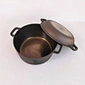 cast iron  combo cooker Multi Function dutch oven with lid Smooth Polished Inside Cooking Surface