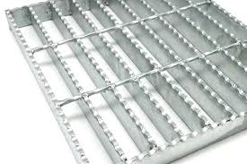 serrated surface carbon steel grating