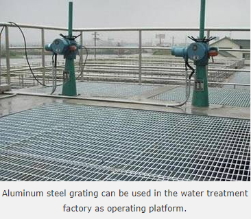Aluminum steel Grating