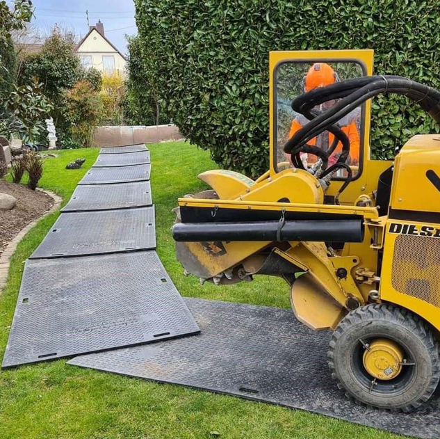 Ground protection mats