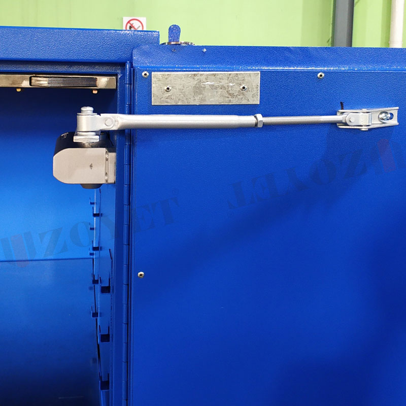 Safety cabinet self-closing door kit