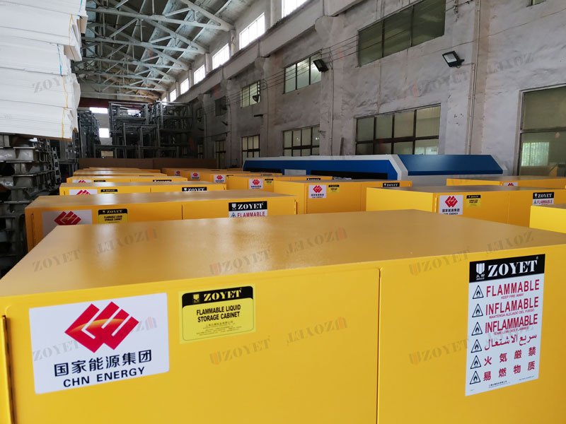 drum storage cabinet feedback from industrial customer