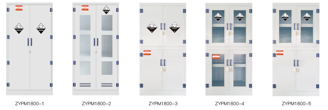 PP medicines cabinet with 5 types
