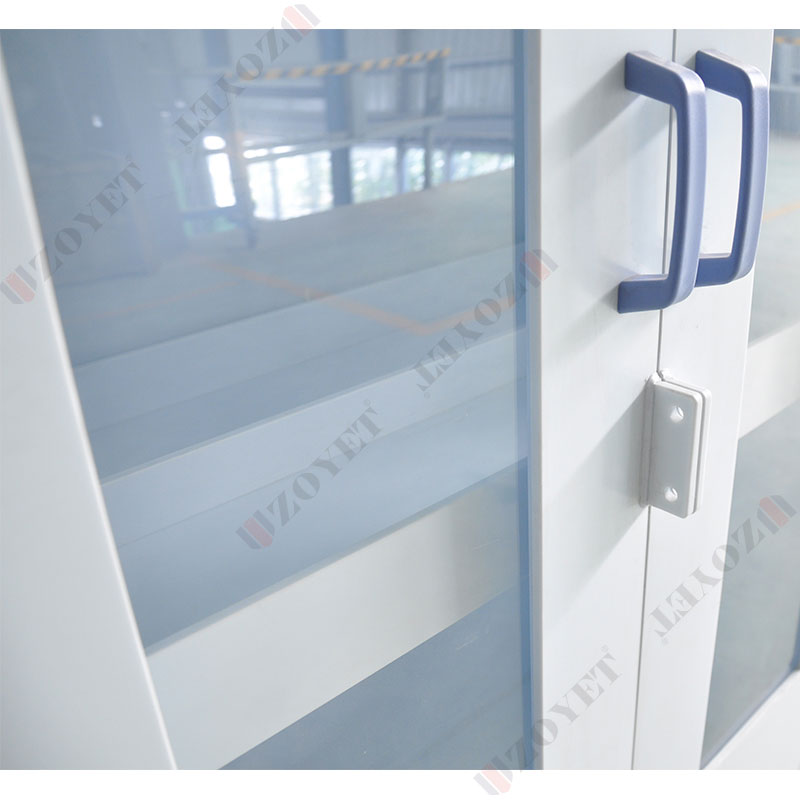PP medicines cabinet with organic glass