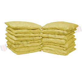 absorbent pillow with chemical absorbent