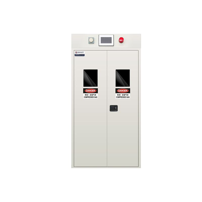 gas cylinder storage cabinet