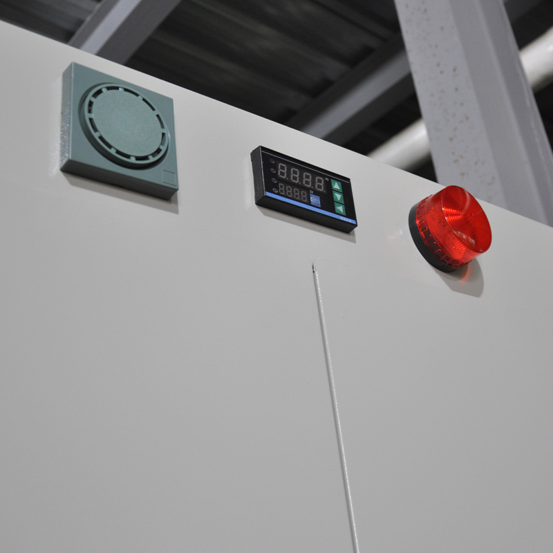 gas cylinder cabinet with Alarm device can identify