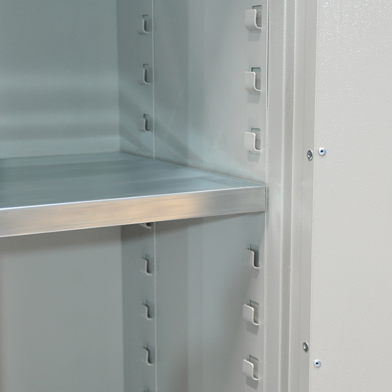 Steel shelf