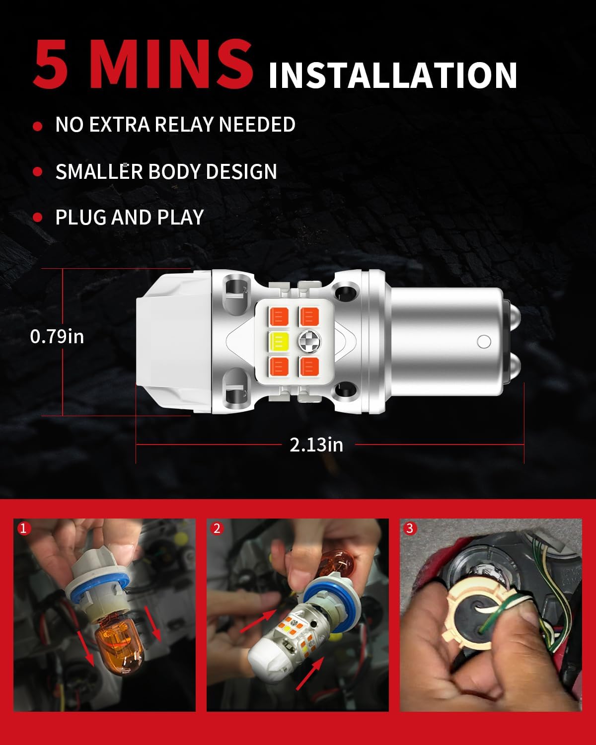 SEKO T3 1157 bulb Installation Flowchart