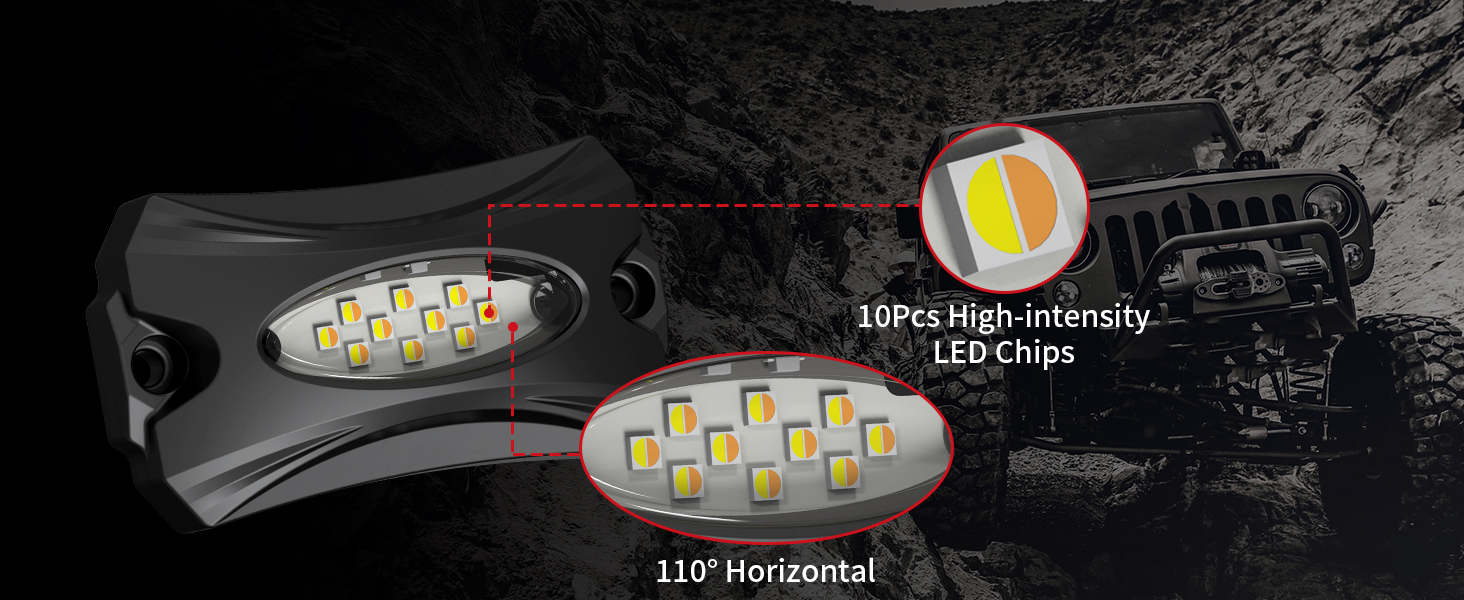 rock lights2 ,rock light5 ,led rock lights