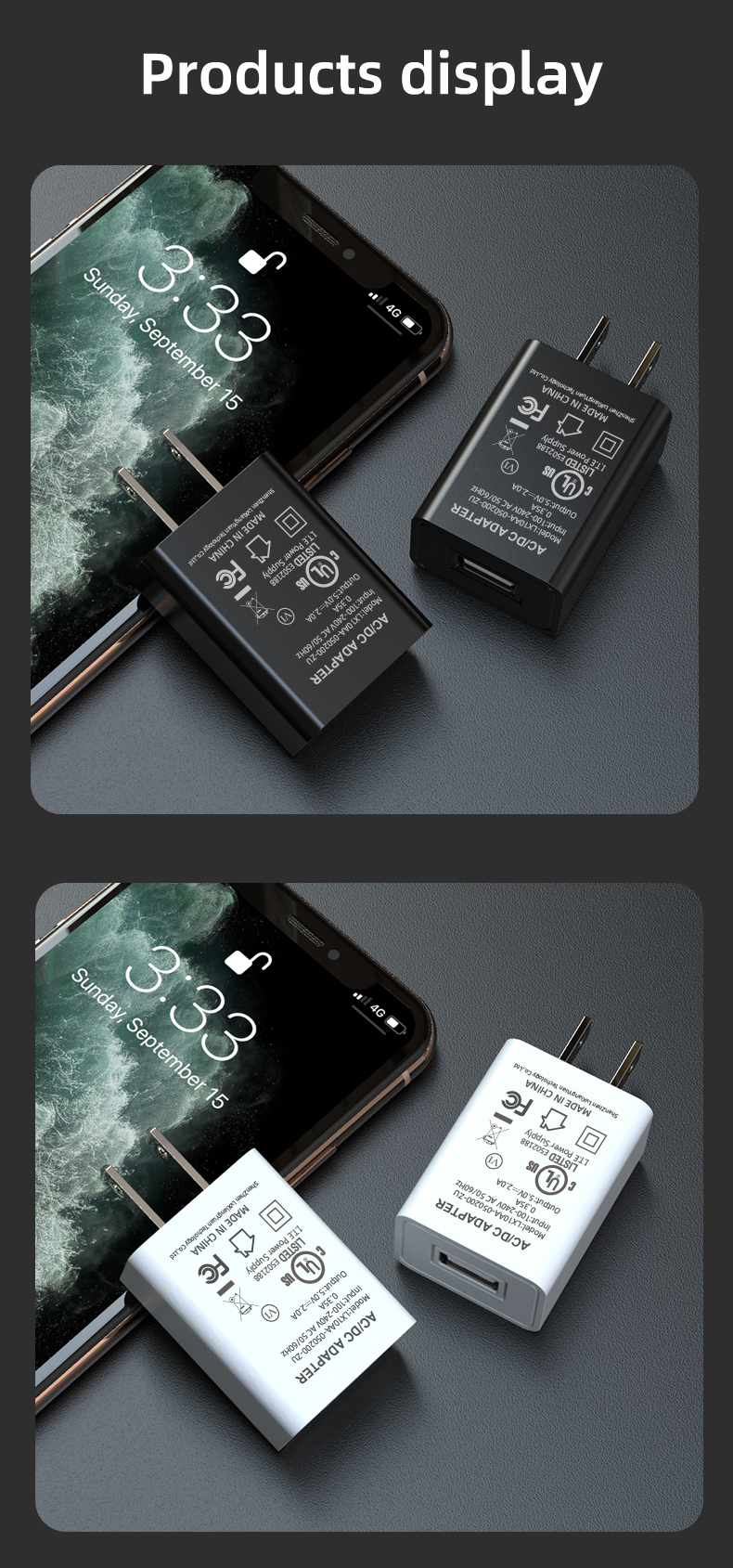 A USB power supply with 5V 2A maximum output delivers up to 10 watts of power output, making it a faster charging solution than a 5V 1A USB power supply. It is commonly used for charging electronic devices such as smartphones, tablets, and other USB-powered gadgets that support Type-A charging.