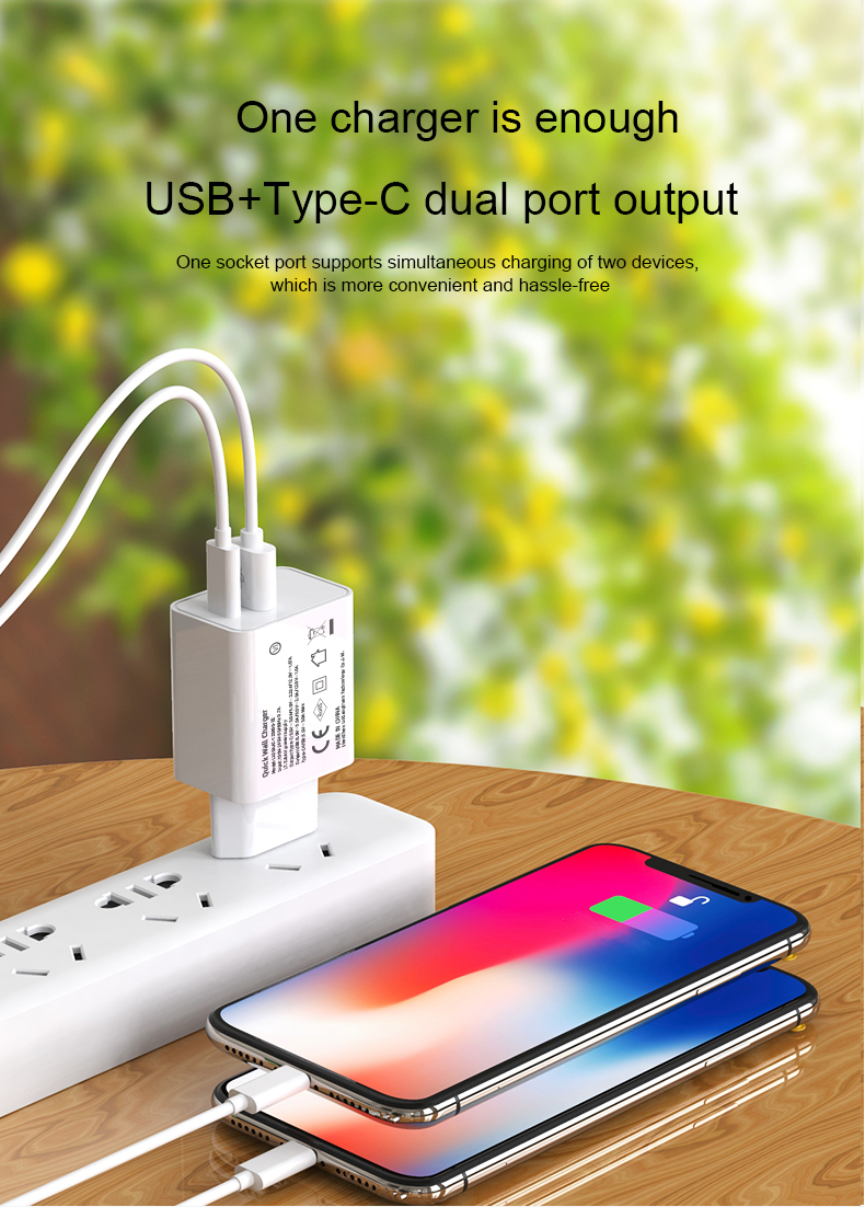 A PD (Power Delivery) charger with Type-C interface is a power supply device that uses the USB-C connector to deliver high-wattage power to compatible devices such as laptops, tablets, smartphones, and other electronic devices. PD chargers can support different power levels and negotiate power requirements with the device being charged to provide optimal power delivery.