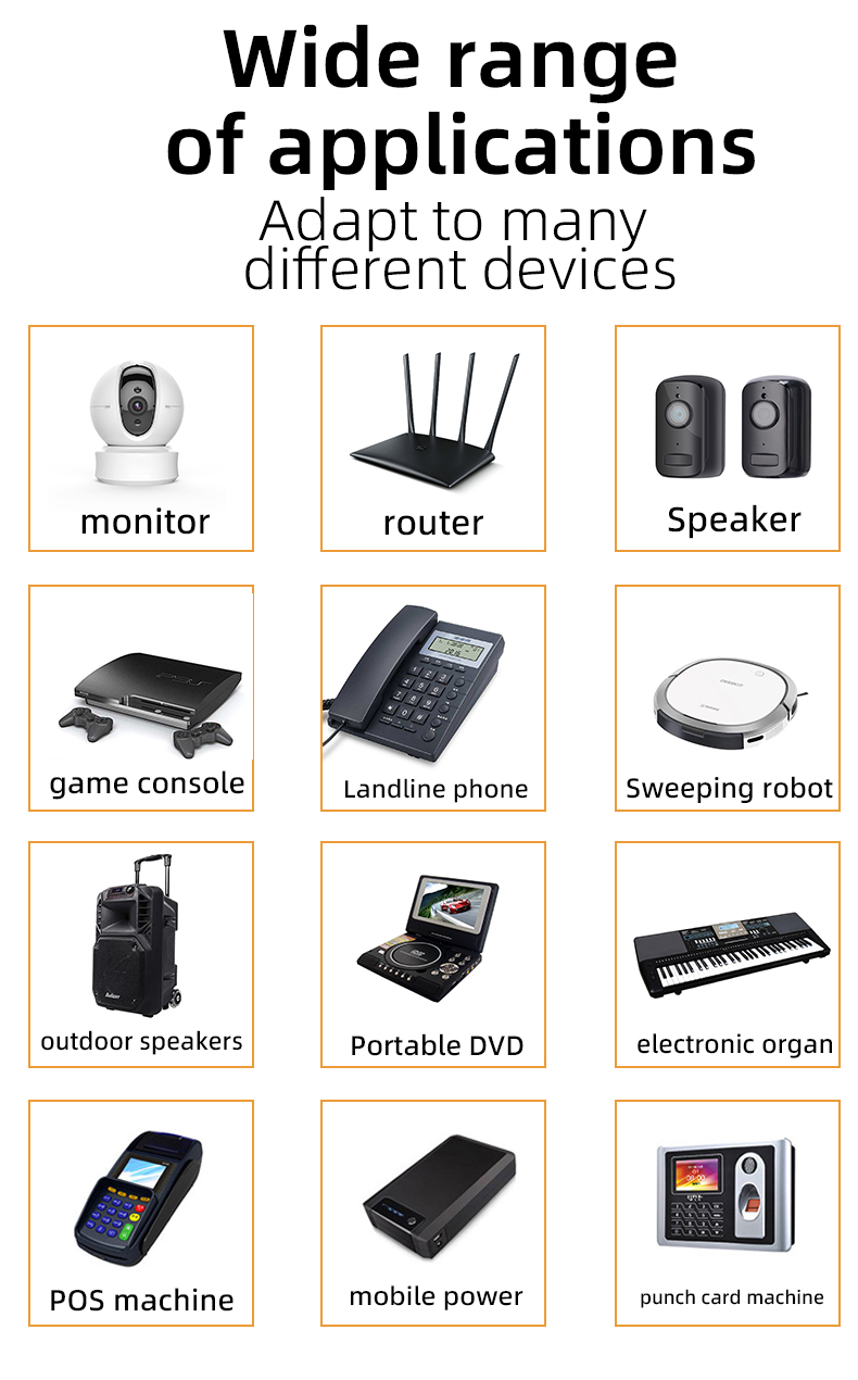 Power up your device with our reliable 9V DC adapter or 9v 2a adaptor, providing stable and efficient 9V 2A power supply.