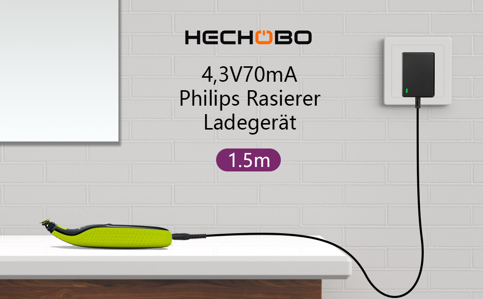 Philips 4.3V charger is a type of charger used specifically for devices that require a 4.3V charging output, such as Philips trimmers.