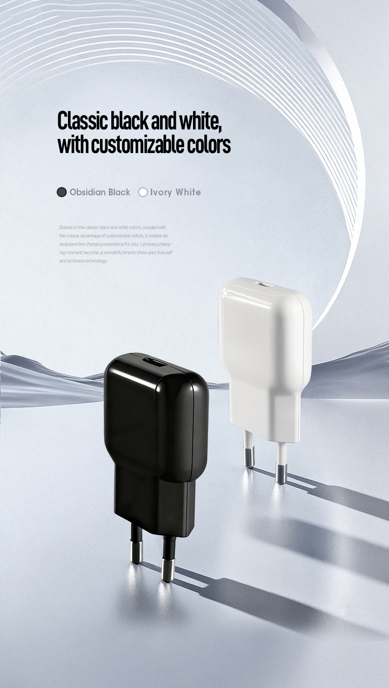 The 30w Usb-c Charger delivers rapid PD 3.0 fast charging for phones and tablets. Leveraging GaN technology for compact size and cool operation, it supports universal 100-240V input. Charges compatible devices to 50% in ~30 minutes with built-in safeguards for overheating/overcurrent.